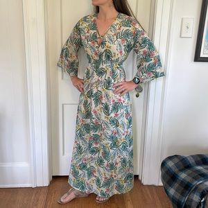 Lucca Floral Maxi Dress Med EUC